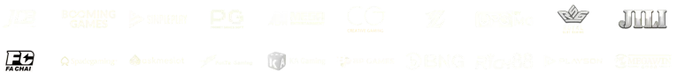 BBJL Game provider partners interface showing multiple casino software providers supporting login